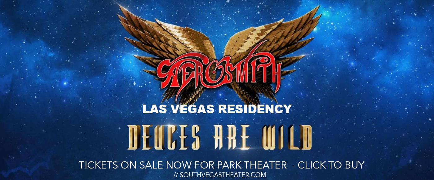 Aerosmith Tickets 1st December Park Theater in Las Vegas