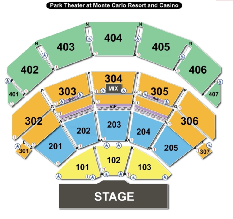 The Sphere Seating Chart