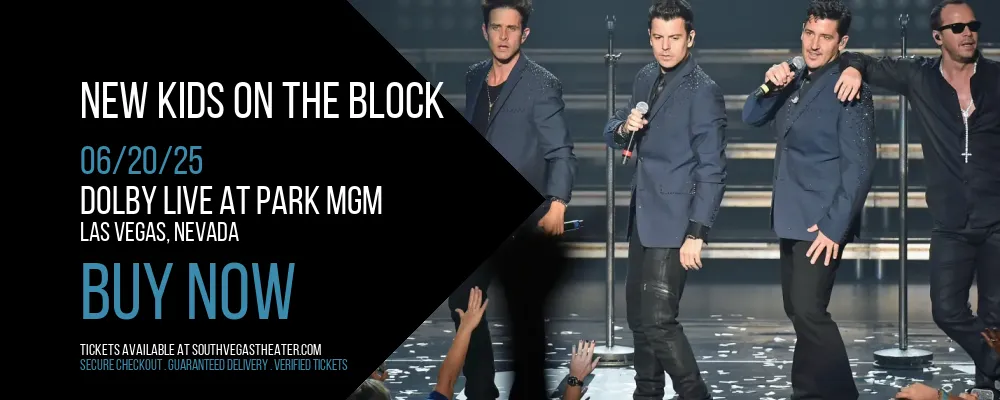 New Kids On The Block at Dolby Live at Park MGM