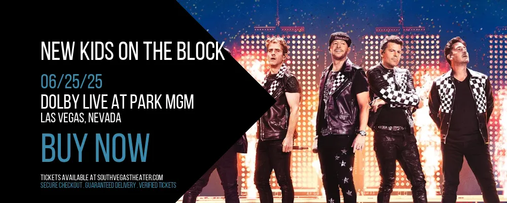 New Kids On The Block at Dolby Live at Park MGM